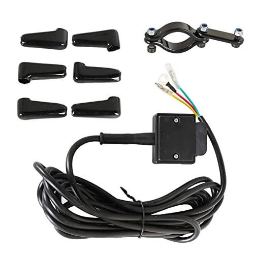 Interruptor de pulgar rocker 12V para winch con soporte miniatura 6
