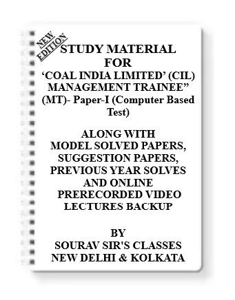 Coal India CIL Management Trainee