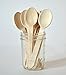 200 Biodegradable Wooden Spoons | Eco Friendly Disposable Cutlery, Compostable, 100% Natural Wood Utensils | Great for Soup, Desserts and Your Toddlers | Made from 100% Birch Wood