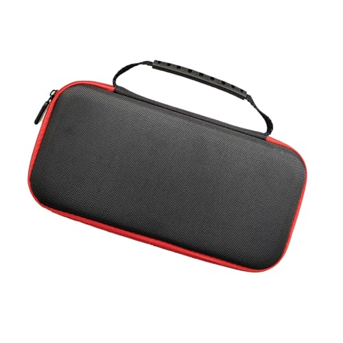 Cryfokt Estuche de Nailon para Consola de Juegos Portátil, Bolsa de Almacenamiento Ordenada para RG556, RG557, Almacenamiento de Malla Incorporado, Adecuado para Accesorios de Juegos