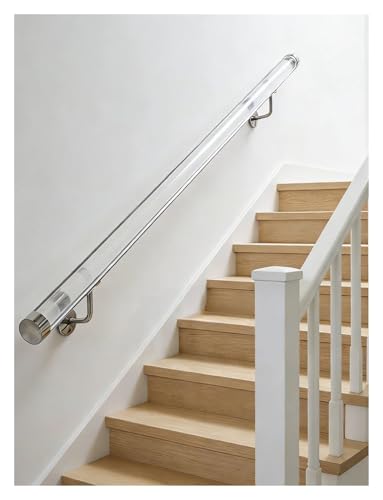 Rambarde d'escalier stable de 125 cm pour sécuriser les marches - 2