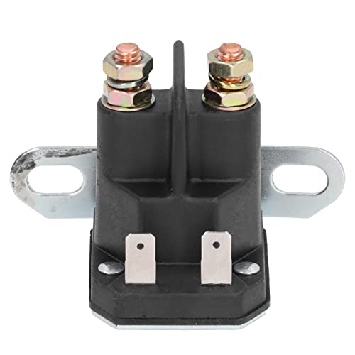 ASHATA ATV solénoïde démarreur solénoïde démarreur Remplacement électrovanne 12 Volts démarreur Relais solénoïde pour Chariots et pelouse