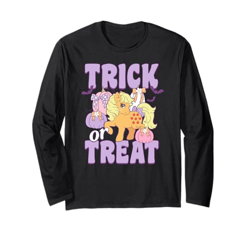 Halloween Trick Or Treat Apple Jack Portrait Maglia a Manica