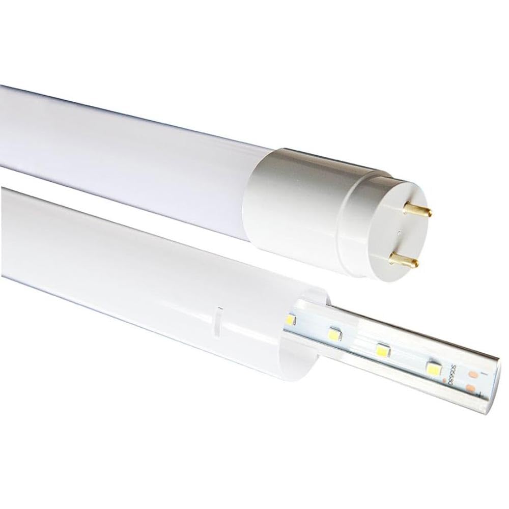 NCC-Licht 25 x LED Röhre 60cm 9W/840 G13 900lm Neutralweiß 4000K, Ersatz für 70W T8 Leuchtstoffröhre mit Starter für KVG