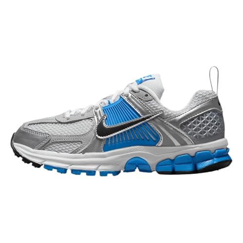 Nike Vomero 5 Big Kids' Shoes (HF6998-103, White/Pure Platinum/Photo Blue/Black) Size 2