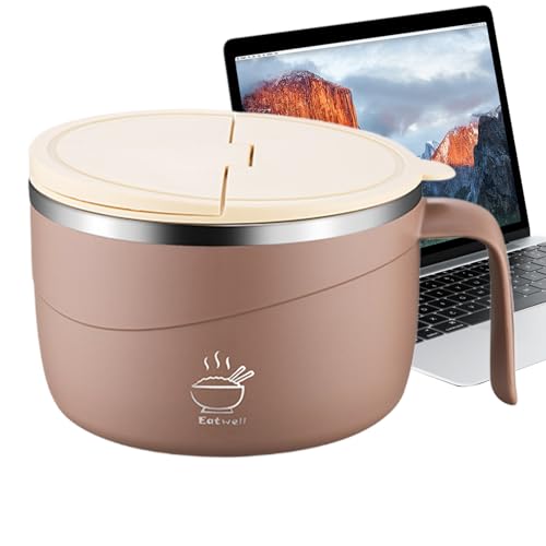 Lunchbox aus Edelstahl | Lunchbox mit großer Kapazität – Brotdosen und Snackboxen |...