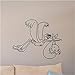 Adesivo Murale Cicogna Cicogna Decor Sign Poster Citazione Walt Flying Elephant Adesivo in Vinile Regalo Baby Room Decor Playroom Wall
