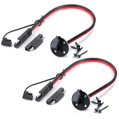 Câble SAE 12 AWG MADCATZ à connexion rapide pour chargeur de batterie de moto