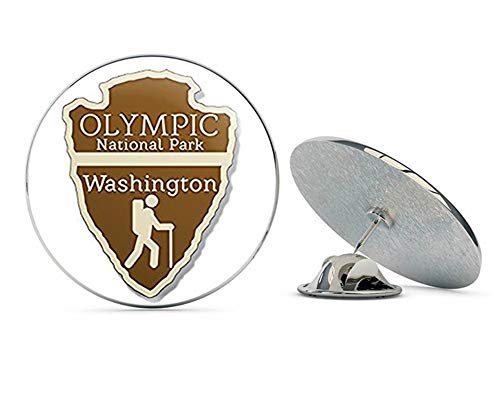 Arrowhead Shaped Olympic National Park (rv Hiking Camping) Metal 0.75