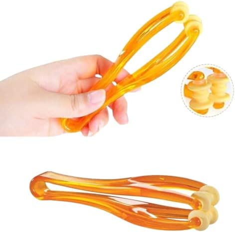 Acupro Health Care System Yubi Lax Germa Finger Massager Acupressure Soft Yellow