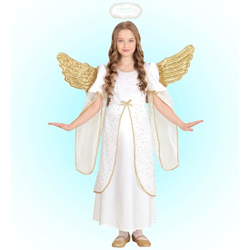 W WIDMANN MILANO Party Fashion - disfraz niño angel, vestido, cielo, belen, navidad, disfraces carnaval