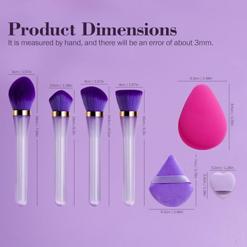 50% Off BS-MALL Professional Makeup Brush & Sponge Set - Image 3