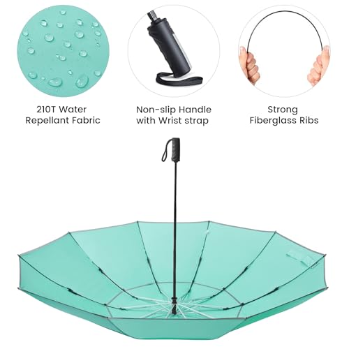 G4Free 54/62 Inch Large Inverted Golf Umbrella Windproof Reflective Stripe - image 8