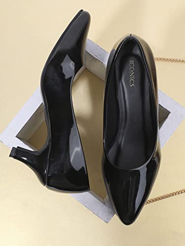 Image of ICONICS Women's Pumps, Black, 6
