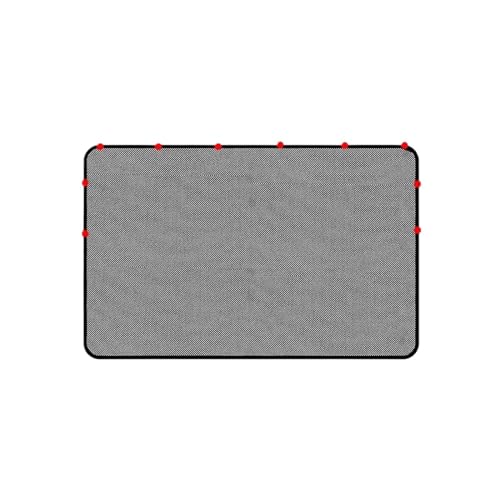 Pare-soleil de voiture avec ventouses protection solaire pare-brise et lunette