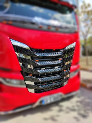 Aplique de esquina de acero inoxidable pulido brillante apto para Iveco S-Way