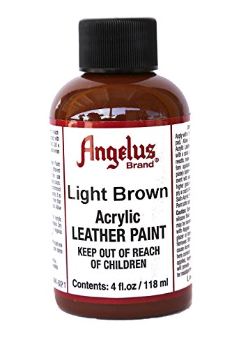 Angelus Acrylic Leather Paint-4oz.-Light Brown