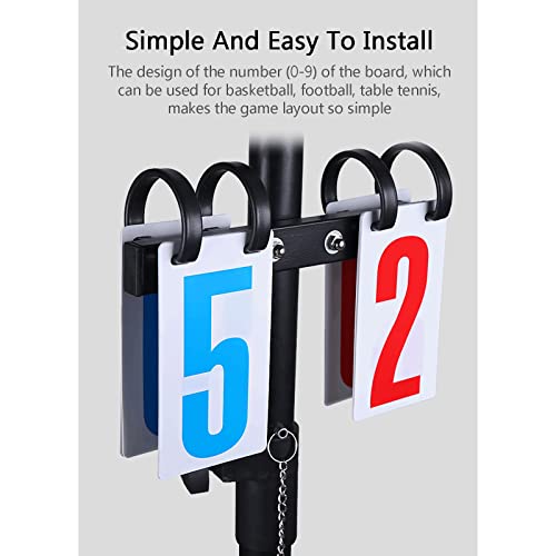 Marcador manual con trípode ajustable para deportes miniatura 2