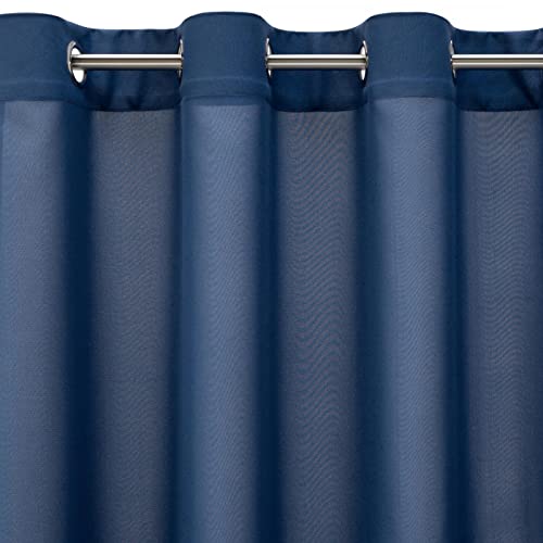 Eurofirany RITA Smooth Plain Modern Curtain with Eyelets, 1 Unit, Bedroom, Living Room, Lounge, Kitchen, 140g m/2, W55 x L69 - Image 2