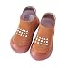 Printemps et été chaussures antidérapantes pour tout-petits intérieur et extérieur chaussettes mignonnes chaussures enfants chaussettes respirantes à fond souple Baskets Années 7 (Pink, 6-12Months)