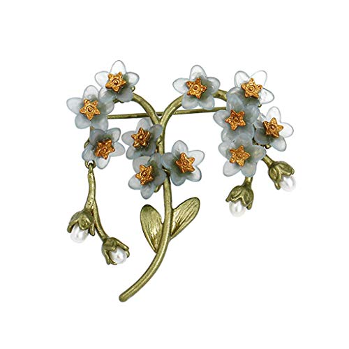 Broche fleurs délicates pour robe de mariée et grand événement chic