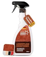 2020 Polychrom Lederpflege für Möbel, Ledercouch, Taschen, Jacken & Sättel – 500ml, Hautfreundlich, Sichere Anwendung, Angenehmer Duft