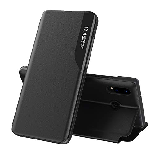 Coque Huawei P30 Lite antichoc et transparente avec fermeture magnétique sécurisée