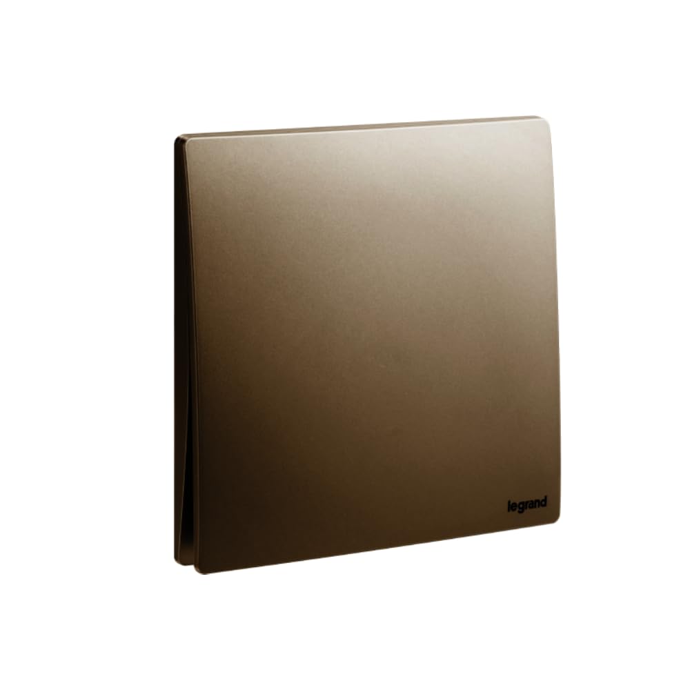 Legrand Mallia Senses 1 Gang 2 Way Switch Dark Bronze