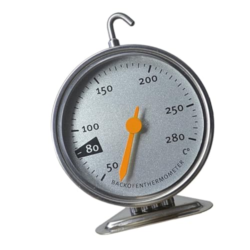 LALADEFIEE Oven Thermometer Hangable Food Thermometer for Household Use Lightweight Design for Easy Storage and Convenient Carry for Daily Cooking and Baking Measurement