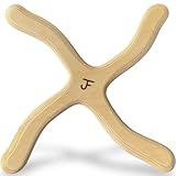 JF BUMERANG - Handgemacht in MÜNCHEN - Modell: NEW YORK Hell - Anfänger - Nachhaltig - Sportgerät aus Holz - Rechtshänder:in