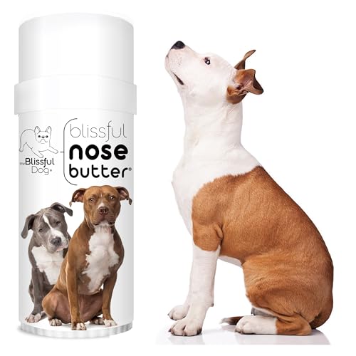 Image of The Blissful Dog American Staffordshire Terrier Nose Butter, Versatile Dog Nose Balm for Dry Nose, Handcrafted Nose Moisturizer, Easy-to-Apply Dog Essentials, Unscented, 2.25 oz.