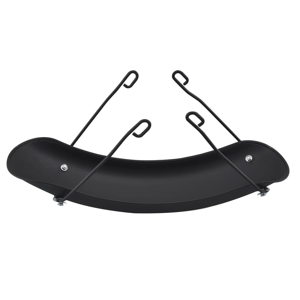 Moto Nero Parafango Anteriore Retro Copertura In Metallo Opaco Per CG125 Cafe Racer Chopper