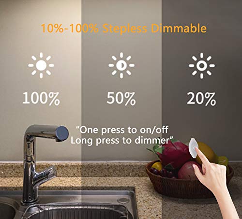 Jusjubr Under Cabinet Light, 12 Inch Plug In Led Closet Light With Memory Function thumb #3