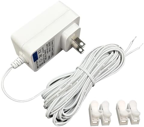 HQRP 24V AC Adapter Transformer For RemoBell S Video Doorbell – With 25ft Cable, C-Wire Compatible