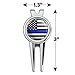 GRAPHICS & MORE Thin Blue Line American Flag Golf Divot Repair Tool and Ball Marker