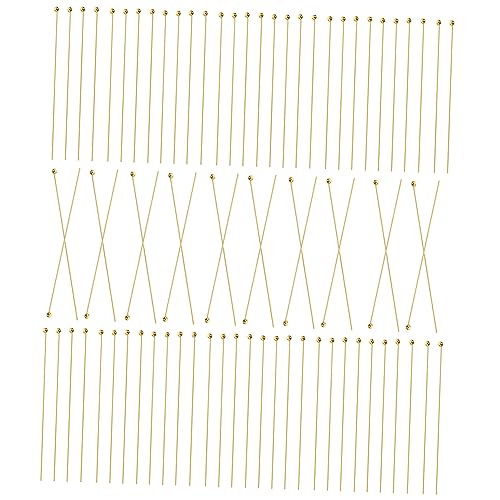 Hohopeti DIY Ball Pins Set Beading Embroidery Ball Pins Bead Head Jewelry Making Tool Tube Beads for Jewelry Making