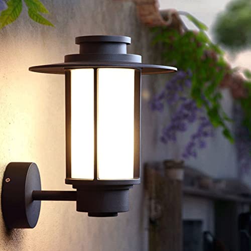 Appliques extérieures modernes étanches en verre pour patio et façade - 3