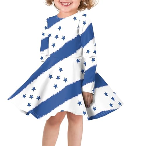 Cumagical Long Sleeve Dance Dress for Girls Party Clothes for Kids Cute Outfits Skater Dress Girls3