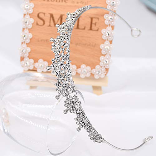 Rhinestone Crystal Tiaras And Crowns Headband For Women Birthday Pageant Wedding Prom Princess Crown #TOP2