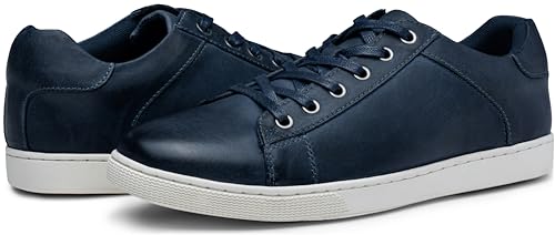 Image of Jousen Men's Casual Shoes Business Leather Dress Sneakers | Breathable Upper, Lightweight Build, Fashion Styling, Office Work, City Walking, Weekend Trip, Casual Gathering