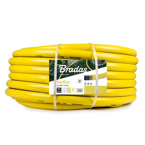 Bradas wms150 Tuyau d'arrosage, diamètre 25 mm, 50 m, 1 ', 7 Bar, Jaune, 25 x 25 x 15 cm