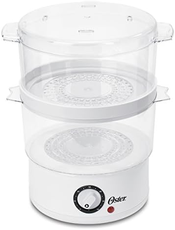 Oster CKSTSTMD5-W 5-Quart Food Steamer, White CKSTSTMD5-W