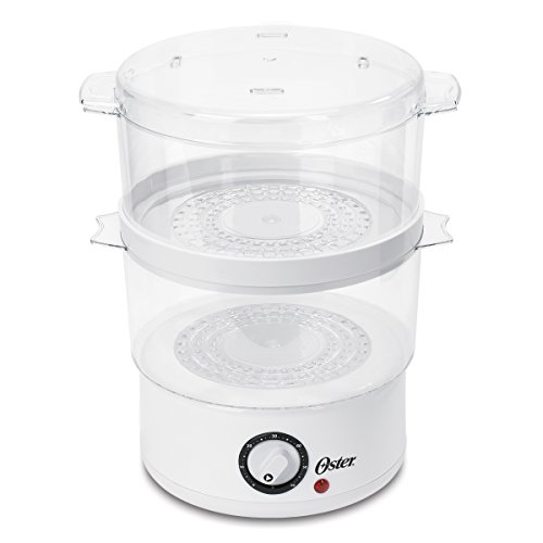 Oster CKSTSTMD5-W 5-Quart Food Steamer, White CKSTSTMD5-W