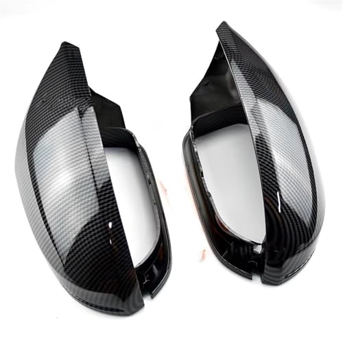 Coque rétroviseur pour Audi A6 C7 look carbone finition luxe