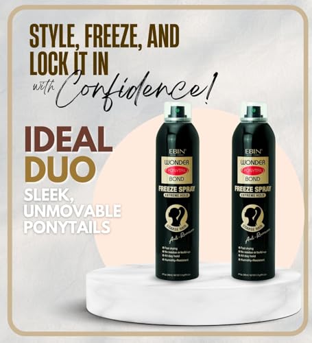 Spray fijador para cabello Wonder Ponytail 2 pack miniatura 2