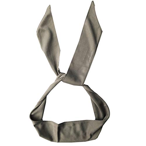 Suor absorvido Faixa de Cabelo Knot Faixa de Cabelo Esporte para Homens Mulheres Yoga Correndo Ativi