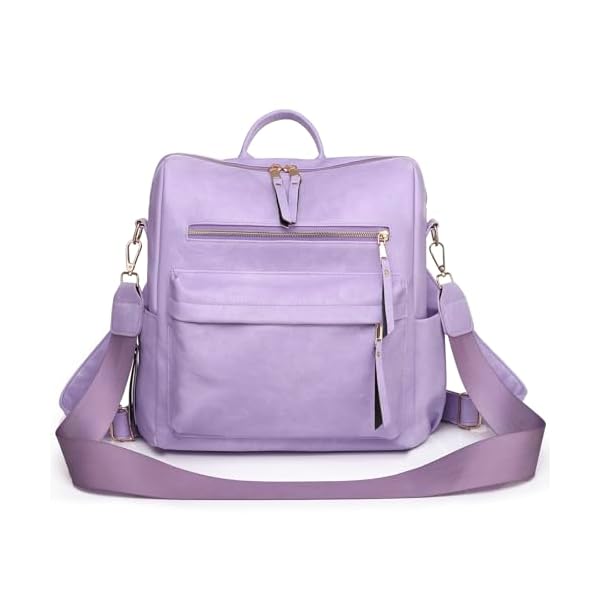 HGWSSY Women's Fashion Backpack Purse Leather Convertible Anti Theft Shoulder Work Travel Purses bag Satchel Handbags