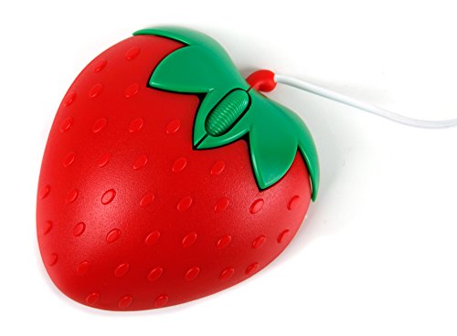 DURAGADGET Ratón Forma De Fresa Portátil Lenovo