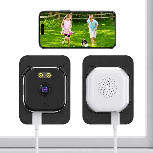 Image of ANYQOO Window Camera 2K 3MP for Home Security, Indoor Cameras with Anti-Glare Color Night Vision, AI Motion Detection, 24 /7 Recording, 2.4GHz & 5GHz Wireless Security Camera, Easy Install