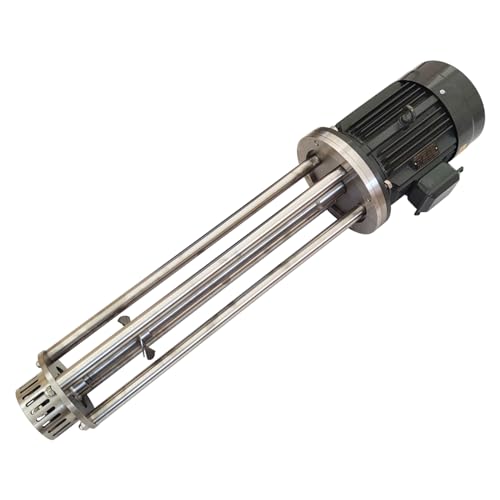 HQHAOTWU Homogenizer Emulsifier Dispersion Mixer Lab, 7.5KW High-Shear Emulsifier, 220V High Speed Dispersing Homogenizer 2900 RPM/min